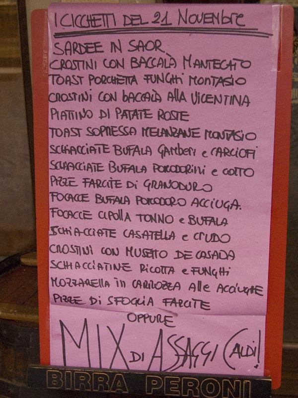 Negozio di prodotti tipici e gastronomia Trevigiana