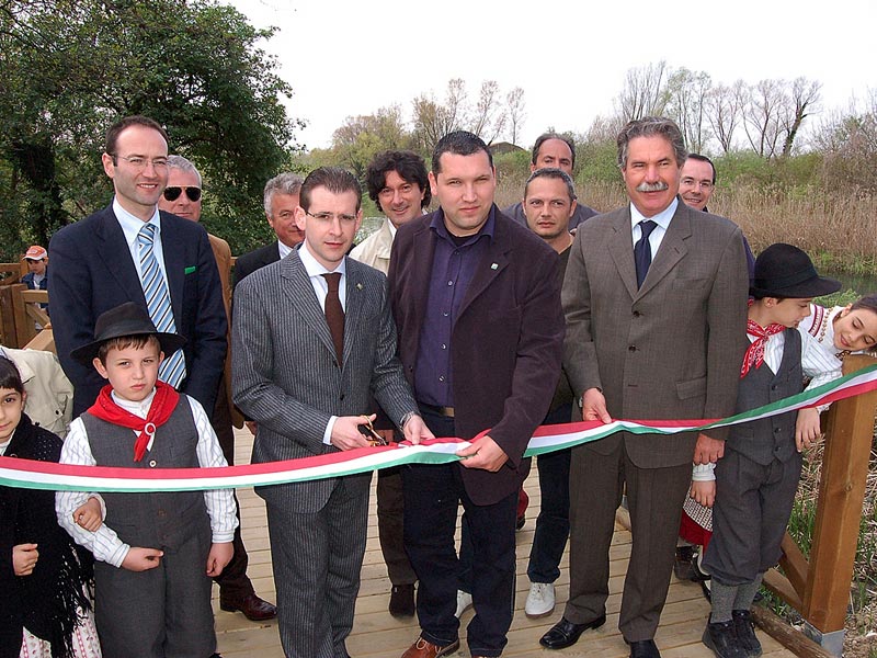 Inauguration of the itinerary 'Da Rosta a Rosta' - 6th April 2008