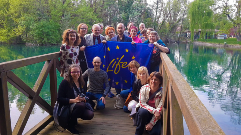 SILE RIVER REGIONAL PARK AUTHORITY HAS WELCOMED THE SLOVENE DELEGATION OF THE LIFE CAPACITY-BUILDING (LIFE14 CAP/SI/000012) PROJECT