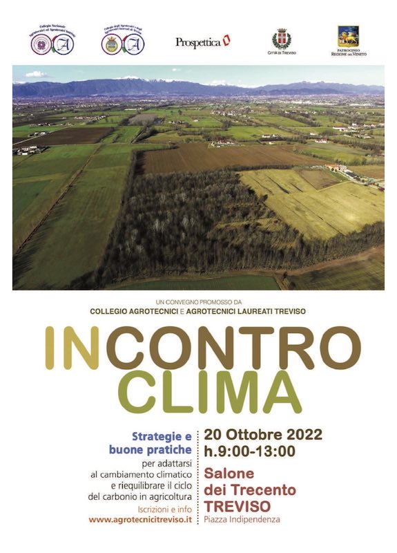 Incontro Clima 20 ottobre 2022 -  Salone dei Trecento - Treviso